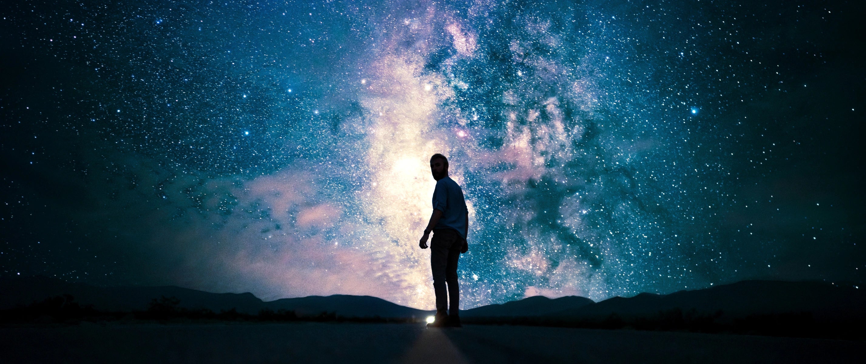 Milky Way silhouette